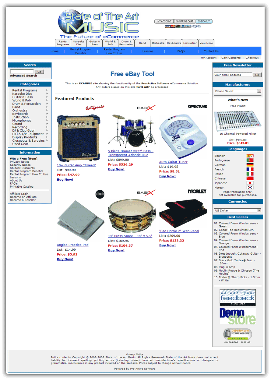 Demo Store